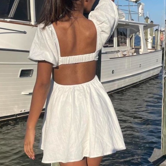 Isabelle’s Cabinet White Dress - Picture 2 of 2